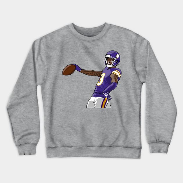 addison touchdown Crewneck Sweatshirt by rsclvisual